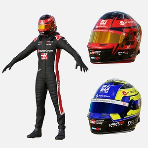 F1 Haas Racing Suit 2025