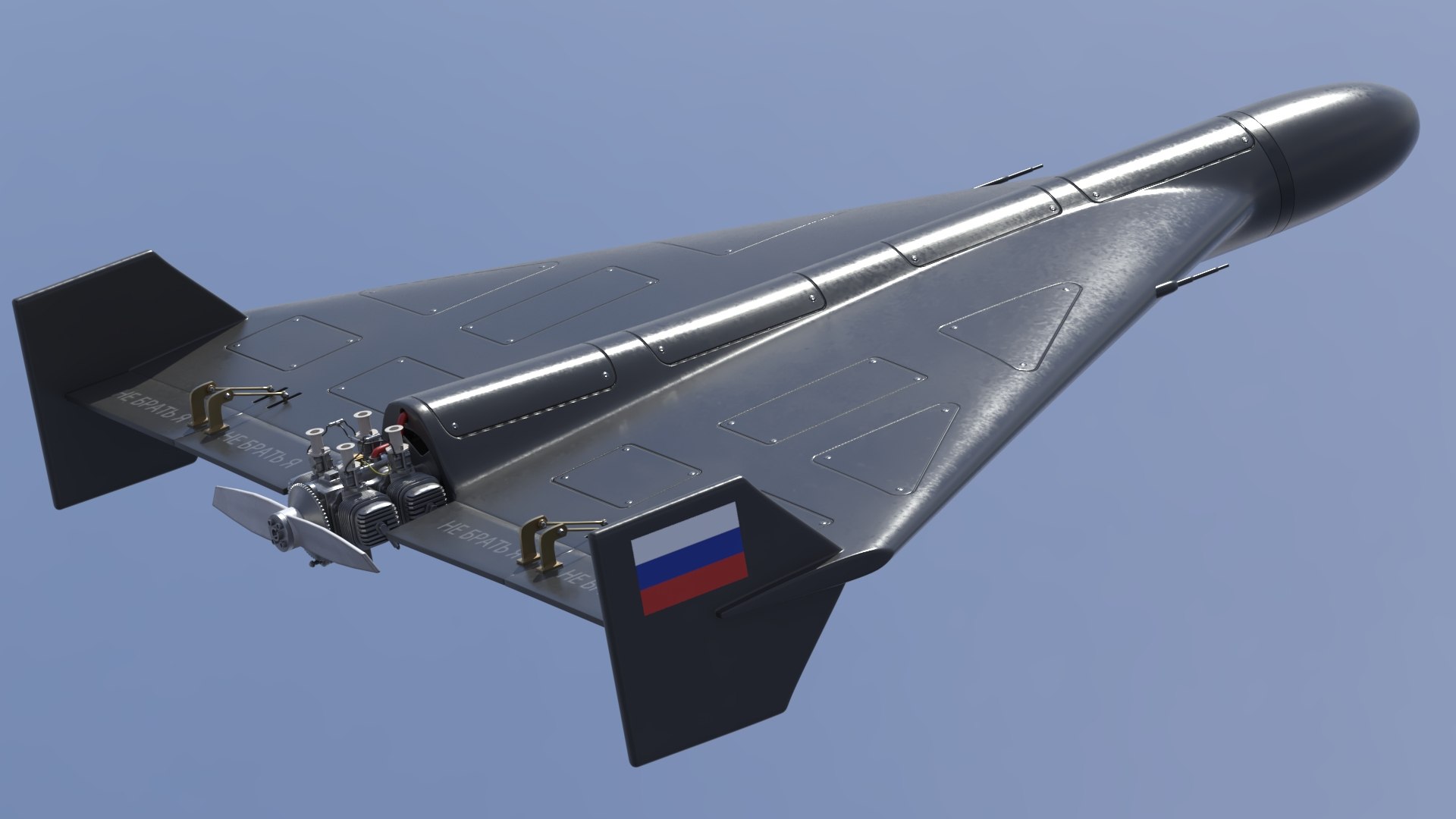 Geran 2 Kamikaze Russian Drone Black 3D model https://p.turbosquid.com/ts-thumb/xF/Xmwb1y/Tu/geran2kamikazerussiandroneblackvariantrender_03/jpg/1781138987/1920x1080/fit_q87/c21ea4dfa6dbab5e3e6543746ef8f1455115be07/geran2kamikazerussiandroneblackvariantrender_03.jpg