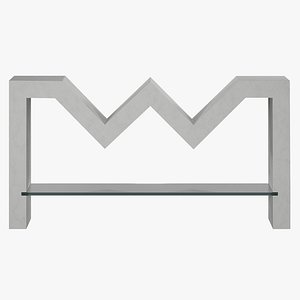 3D Wow Console by Ventura for Artemest model