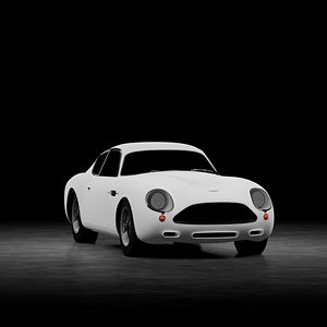 Aston Martin DB4 GT Zagato 1960 model