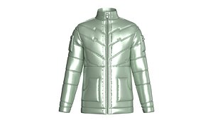 Men Vector Glide Puffer Jacket 3D model