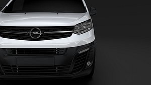 3D opel vivaro van l2 model