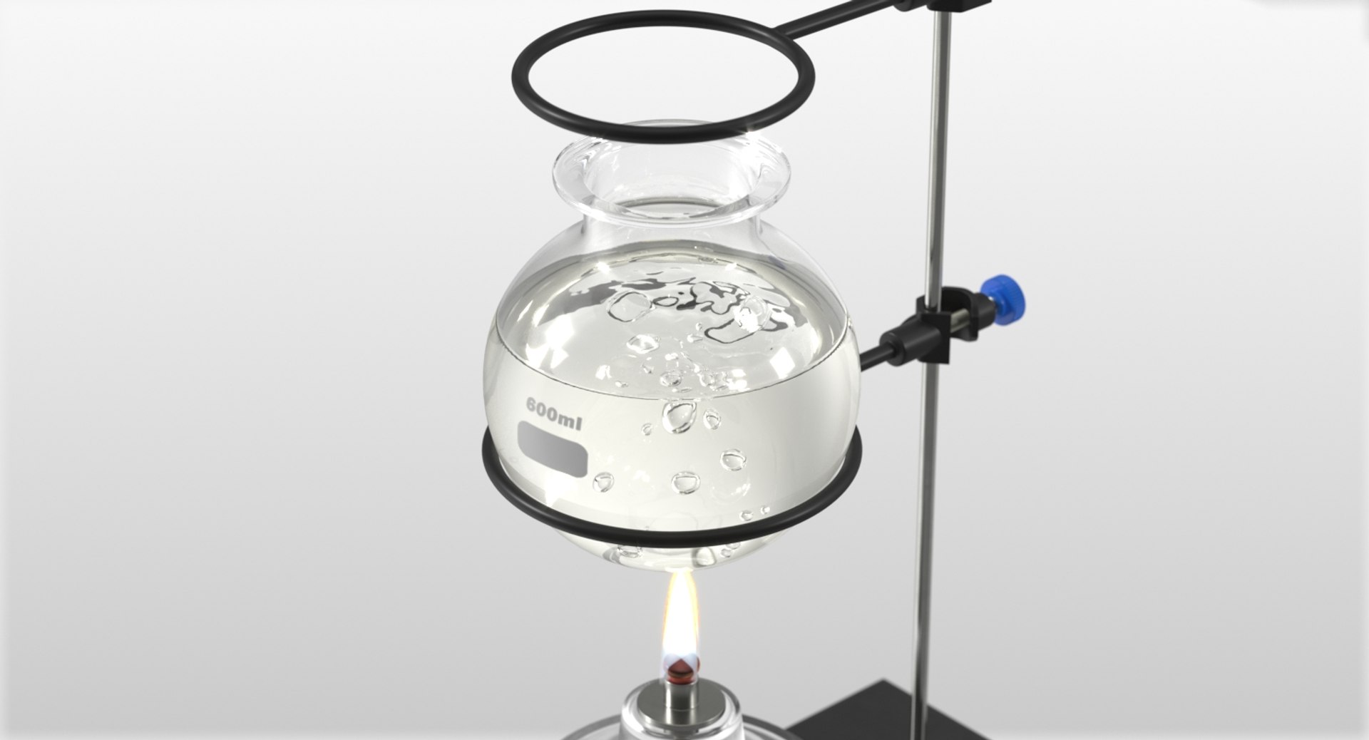 3D Realistic Boiling Liquid Flask - TurboSquid 1243899