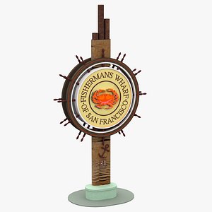 Fishermans Wharf Sign