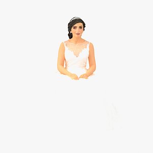 Sitting bride 0834