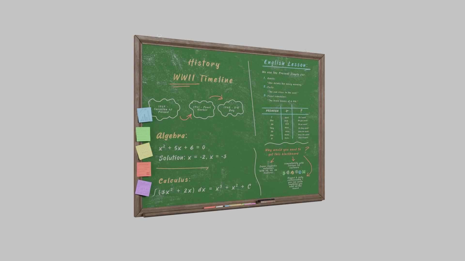 Customizable Wall-Mounted Greenboard - Rectangular Wooden Writing Board 3D https://p.turbosquid.com/ts-thumb/xF/hsM8AX/Yh/wall_wooden_rect_greenboard/png/1748173551/1920x1080/turn_fit_q99/8acc8d944229098f97ad3ce4bcd315c05f3c887f/wall_wooden_rect_greenboard-1.jpg