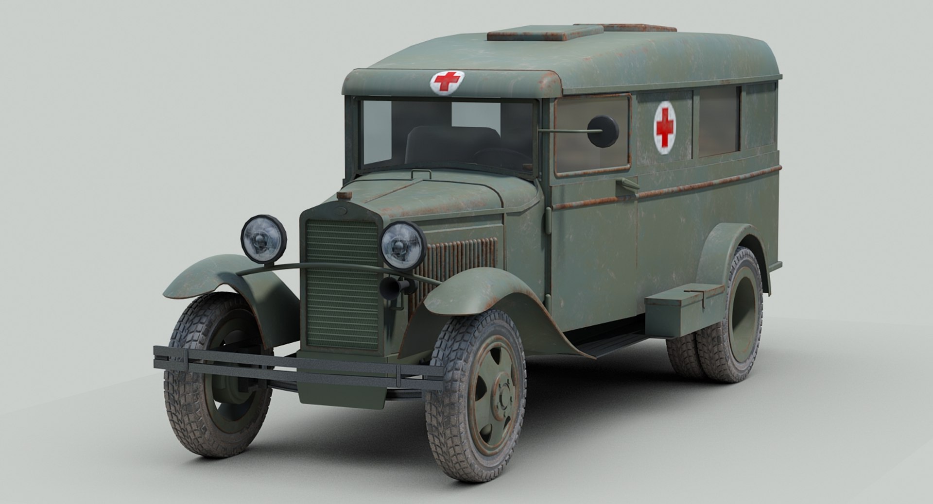 RAF-3920 Ambulance based on a GAZ-14. '80s-'90s (Russia