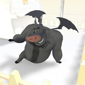 character dickens c4d