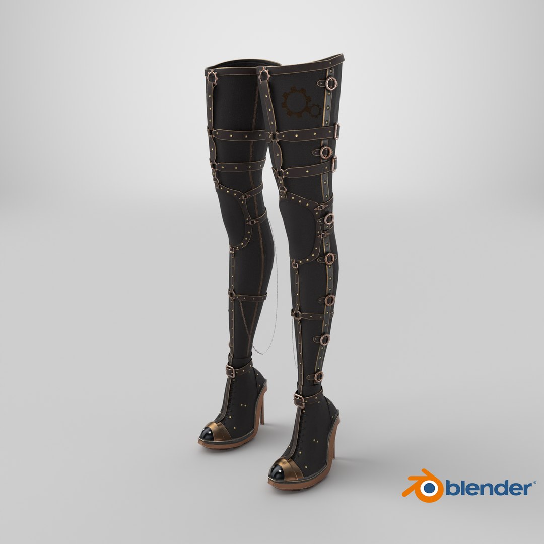 Stylized Steampunk Thigh High Heel Boots v2 model https://p.turbosquid.com/ts-thumb/xF/qE9ATi/sF/stemcell_blender_cycles_render/png/1779719153/1920x1080/fit_q87/56551a07a8698acecc5e65244d8a26782ea27160/stemcell_blender_cycles_render.jpg