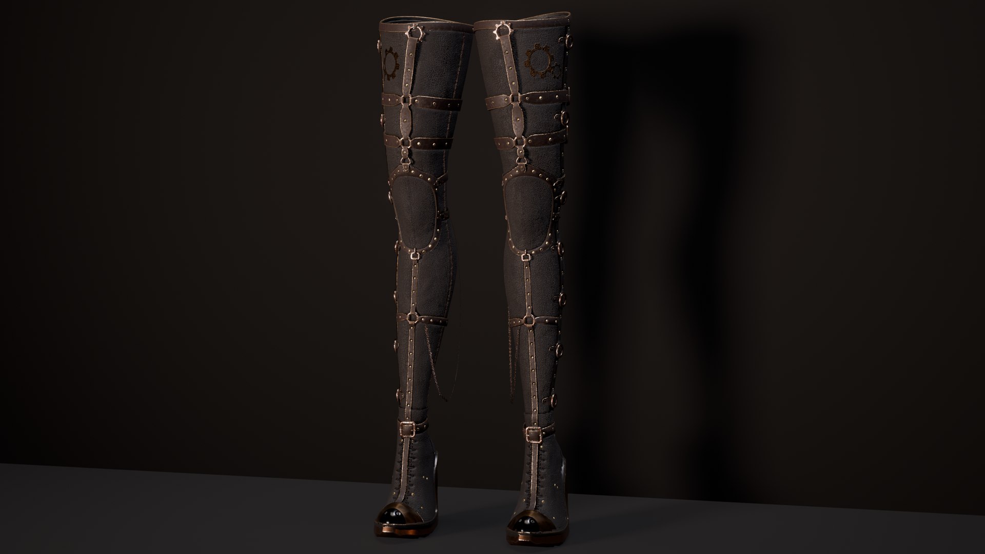 Stylized Steampunk Thigh High Heel Boots v2 model https://p.turbosquid.com/ts-thumb/xF/qE9ATi/xs/1/png/1779141041/1920x1080/fit_q87/d292ac4f6d6df8b891dad730112f28ded6f106e7/1.jpg