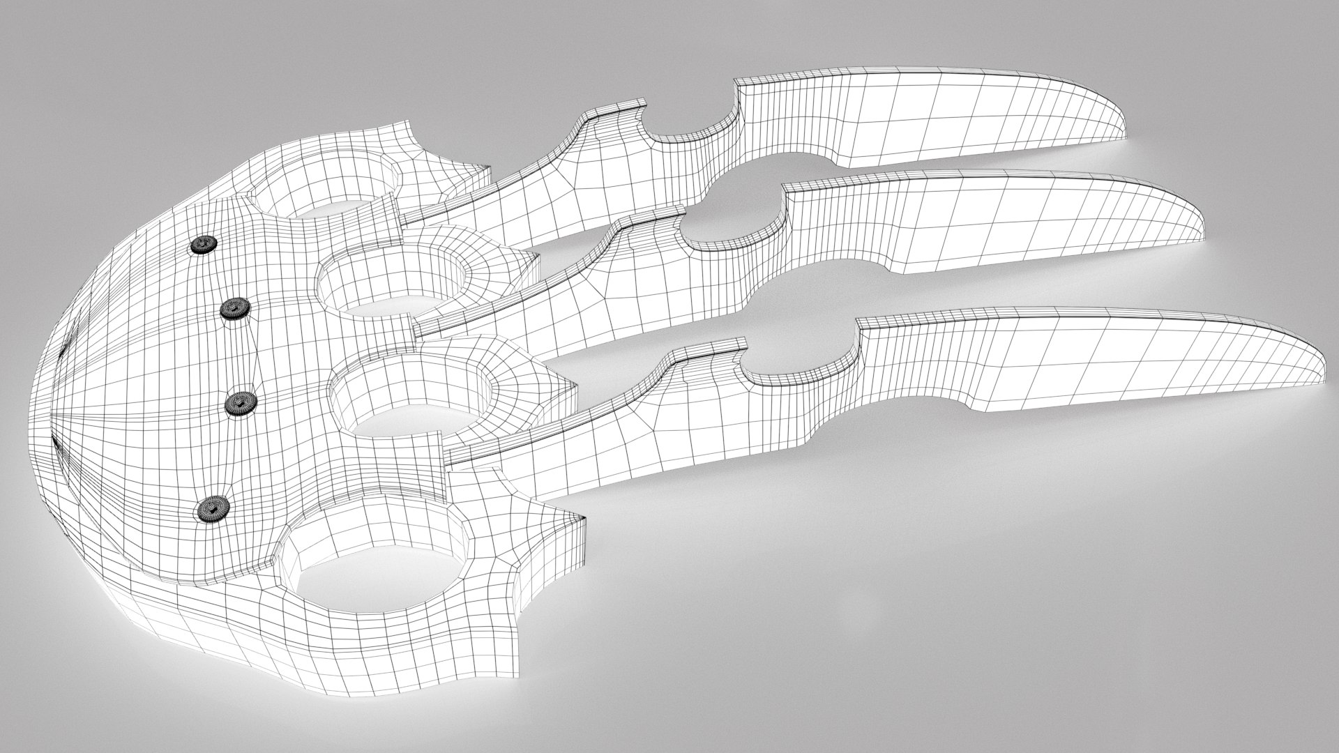 Claw pantera 3D model - TurboSquid 1279777