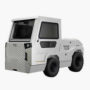 Airport Tug Tractor for Transporting Passenger Luggage