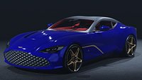 2020 Aston Martin DBS GT Zagato 3D Model  Limited Edition Masterpiece British Power
