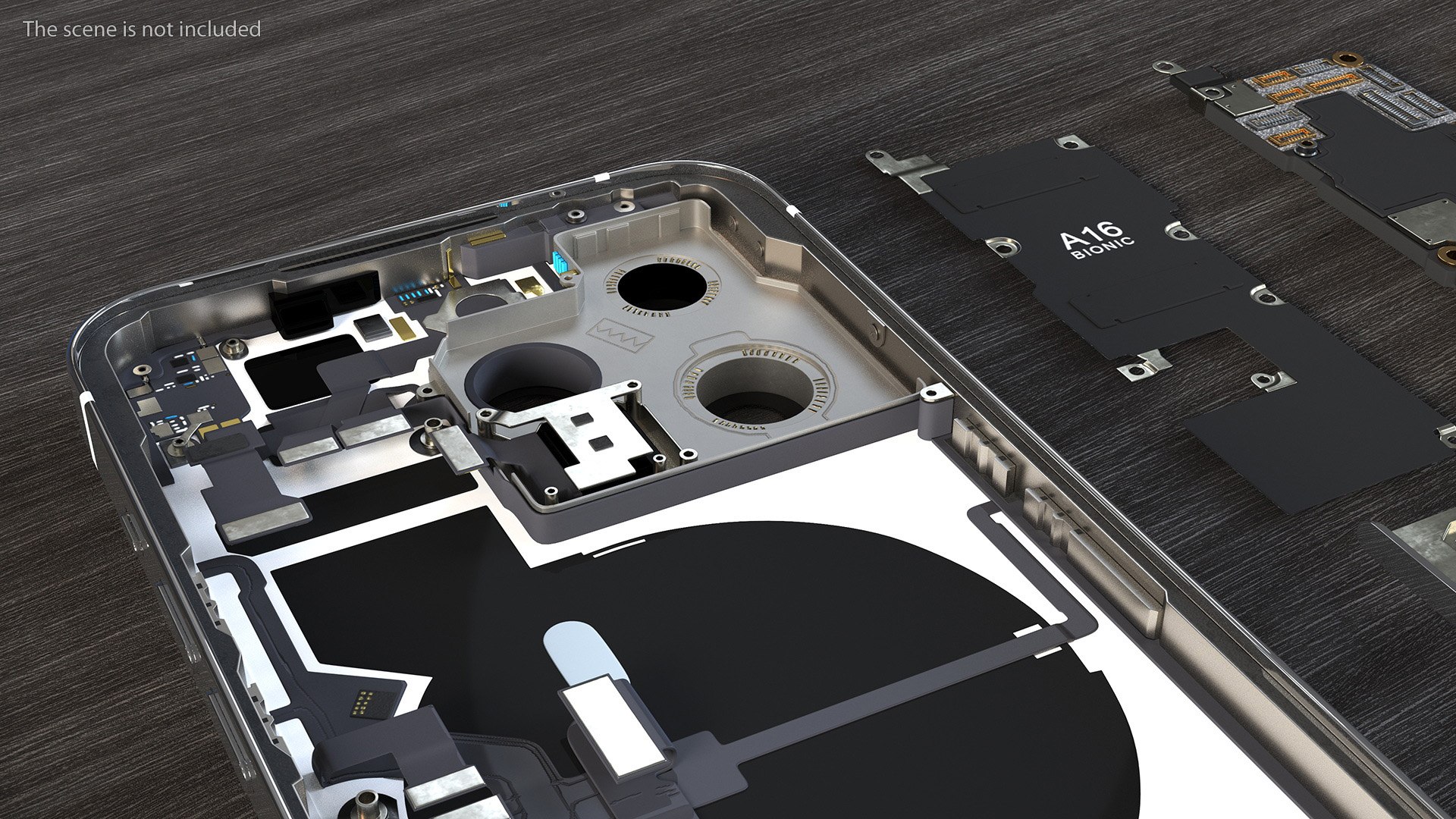 iPhone 14 Pro Fully Disassembled 3D model https://p.turbosquid.com/ts-thumb/xF/w3cyTI/GB/iphone14profullydisassembledmb3dmodel005/jpg/1689474610/1920x1080/fit_q87/86d4210b58a82b92f79f74fa0d332c05c0726ae2/iphone14profullydisassembledmb3dmodel005.jpg