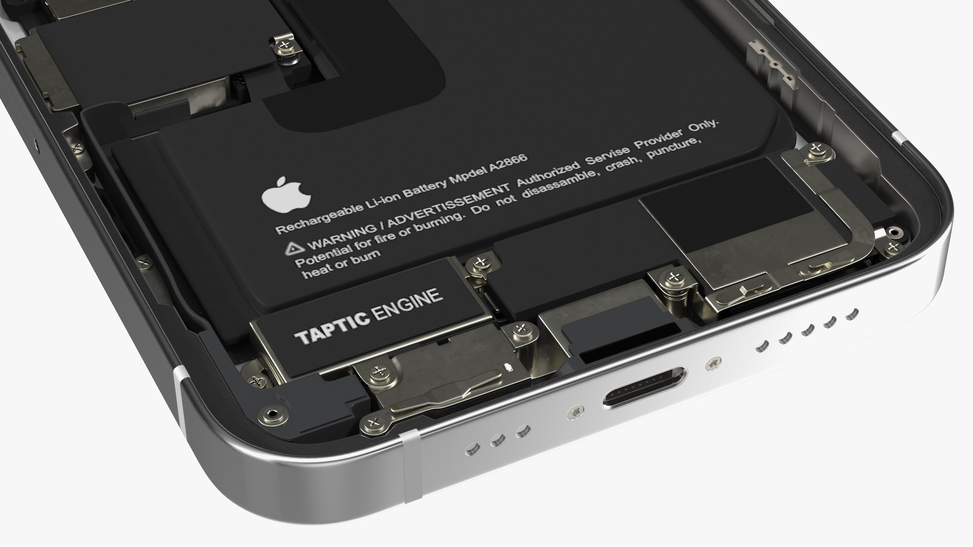 iPhone 14 Pro Fully Disassembled 3D model https://p.turbosquid.com/ts-thumb/xF/w3cyTI/Vu/iphone14profullydisassembledmb3dmodel023/jpg/1689474673/1920x1080/fit_q87/374591beddda4d1544c8bfeb002b2dce60312e8f/iphone14profullydisassembledmb3dmodel023.jpg