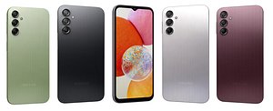 3D Samsung Galaxy A14 All Colors model
