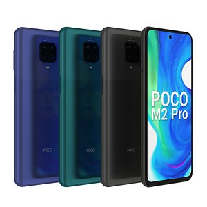 Xiaomi Poco M2 Pro Realistic High Detailed