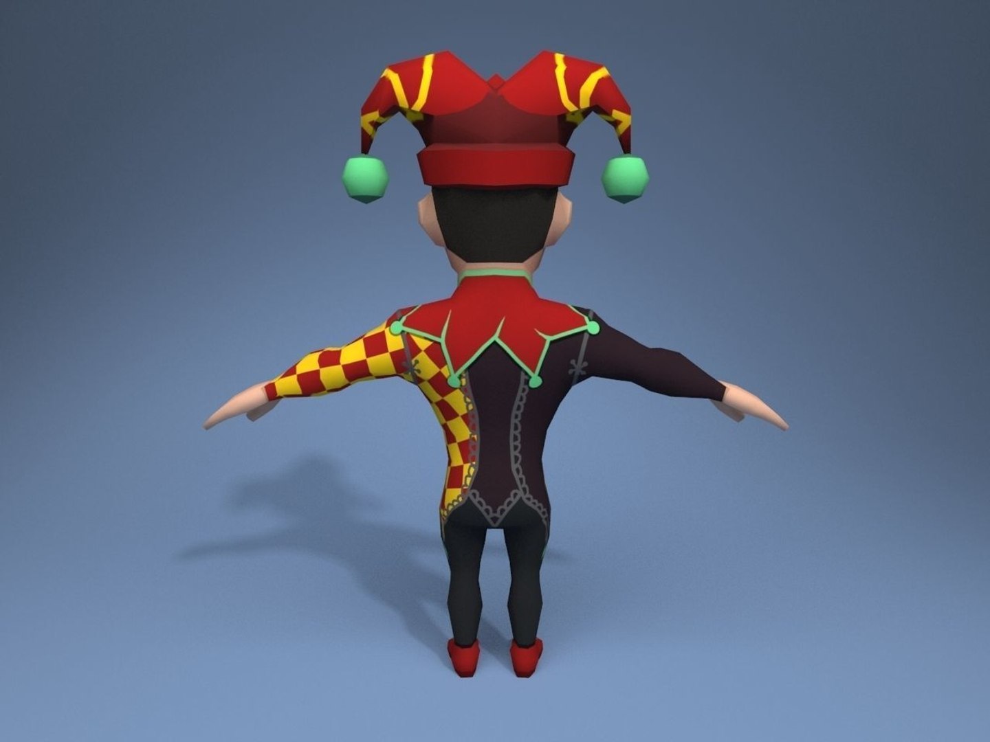 Medieval Character Jester 06 3D Model - TurboSquid 1190913