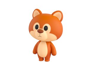 squirrel character 3D