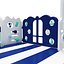 Box per bambini che giocano in cortile