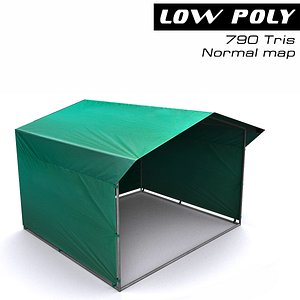 3d tent ready games model