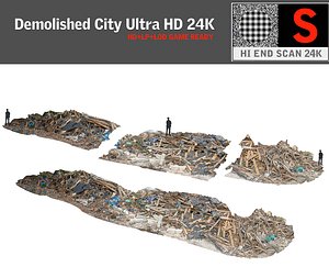 Demolished City Ultra HD 24K