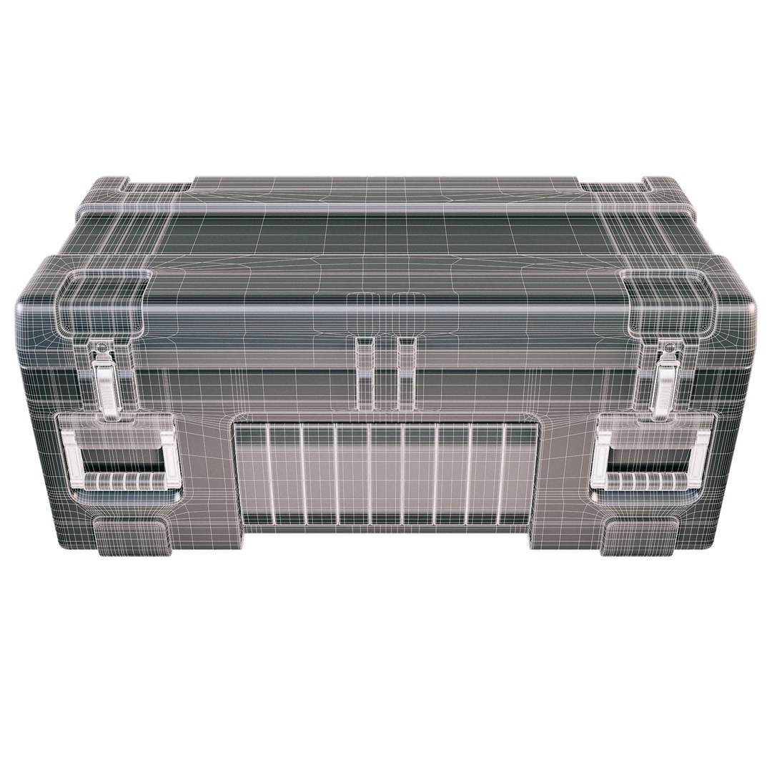 3D Model Military Container Box - TurboSquid 1334458