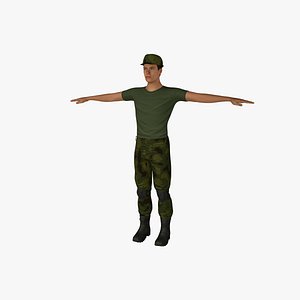 Soldier Rigged