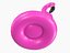 inflatable flamingo pool toy 3D model