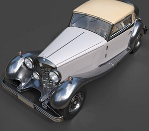 Mercedes Benz 380 Cabriolet-max21 3D model