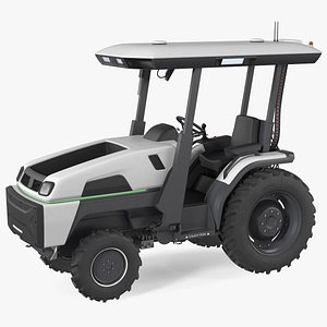 Fully Electric Tractor 3D