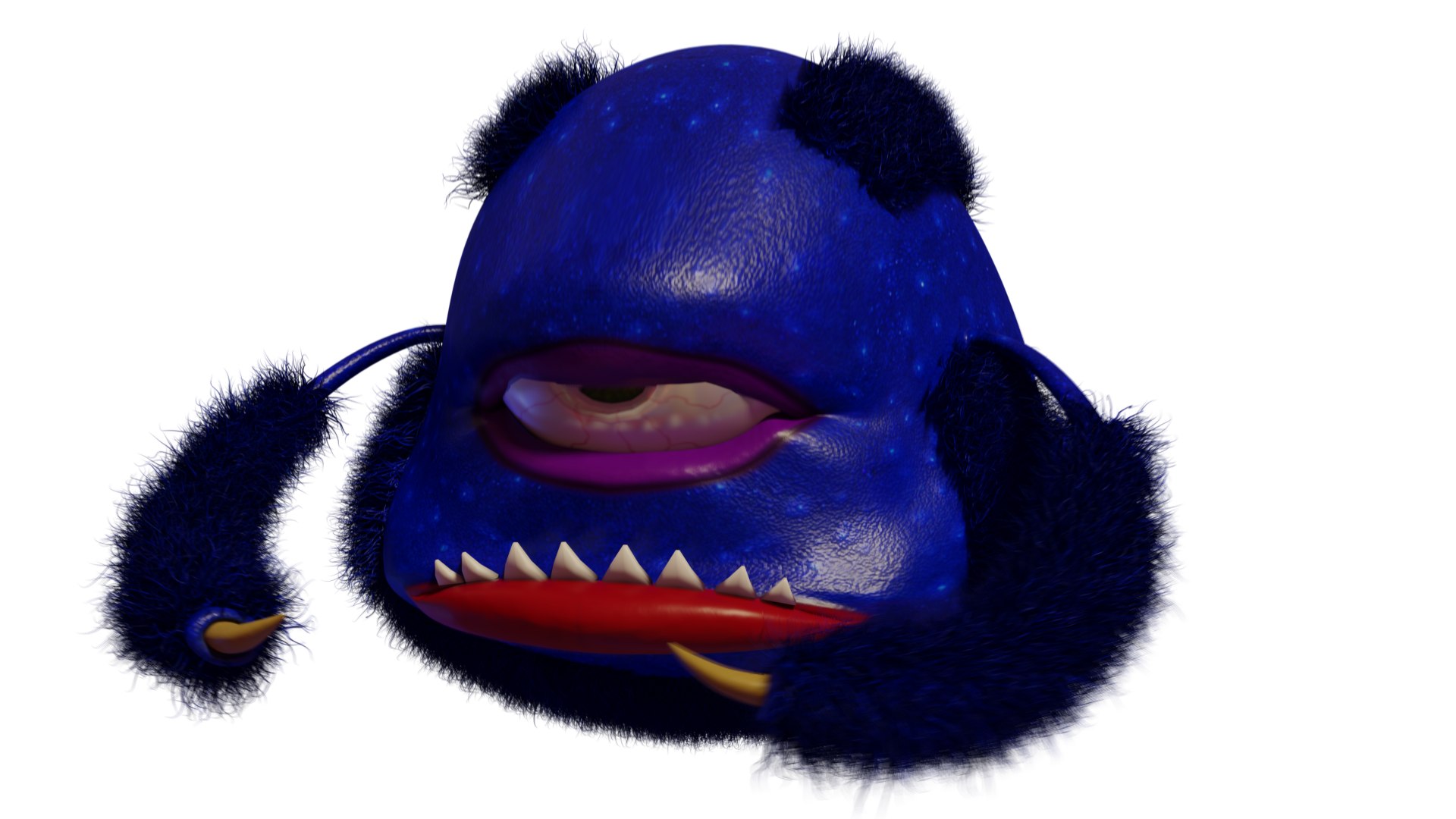 One Eye Monster 3D TurboSquid 1989494