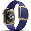 Apple Watch Gold 42mm Soft Blue Leather