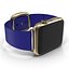 Apple Watch Gold 42mm Soft Blue Leather