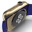 Apple Watch Gold 42mm Soft Blue Leather