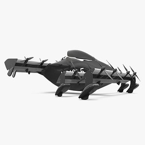Helix Pivotal eVTOL Aircraft Black Rigged