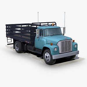 International Loadstar 1700 1968 flatbed truck s01 3D