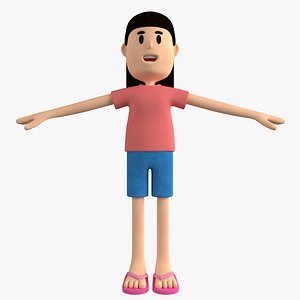 Cartoon Character Woman