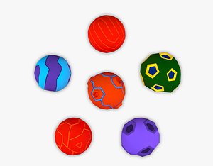 space objects 3D model