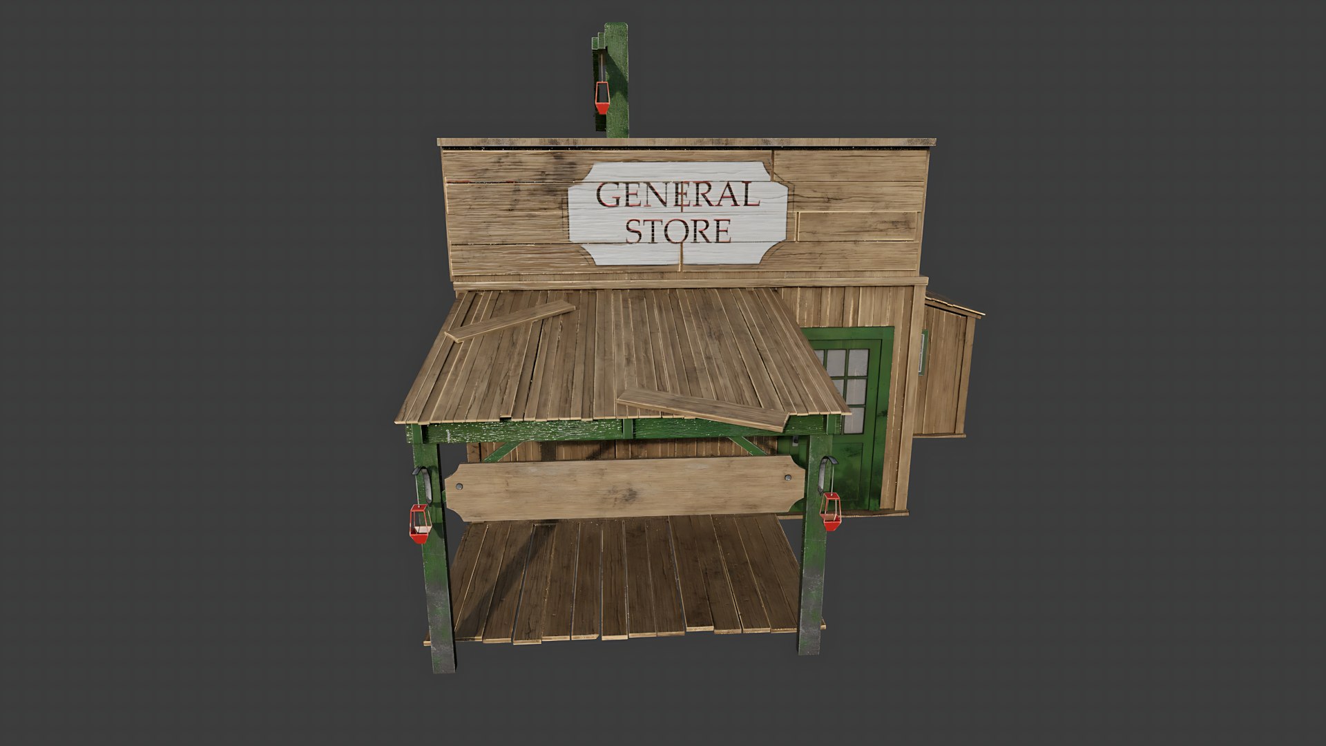 3D OLD POST - TurboSquid 2365369