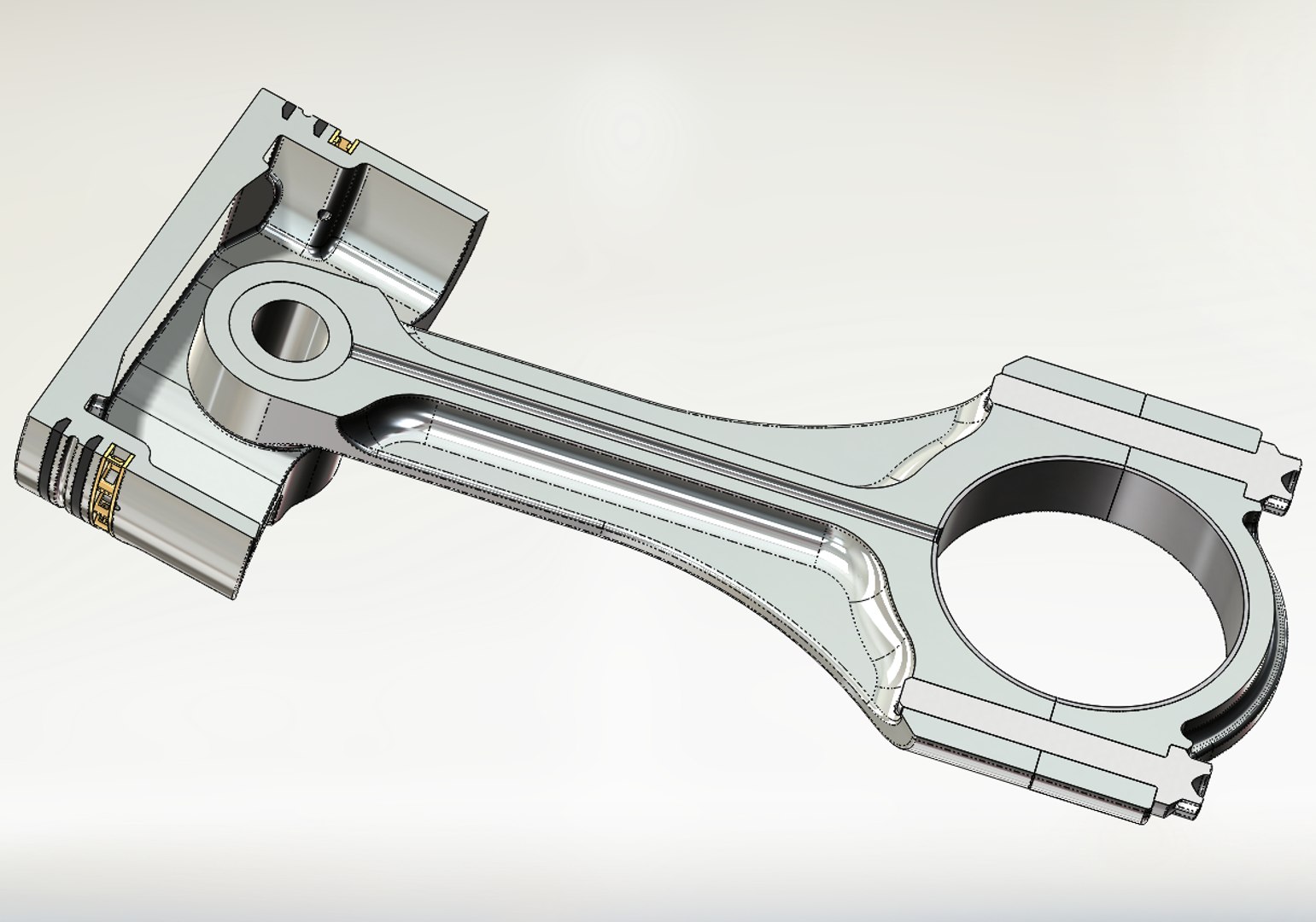 3d Piston Connecting Rod