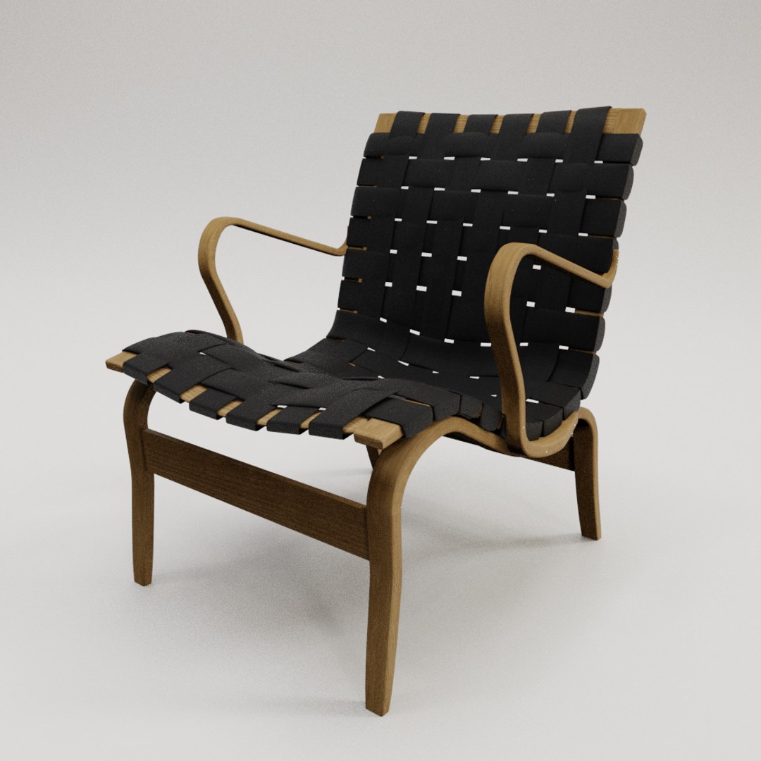 Eva chair bruno mathsson 3D - TurboSquid 1427145