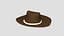 3D cowboy hat model