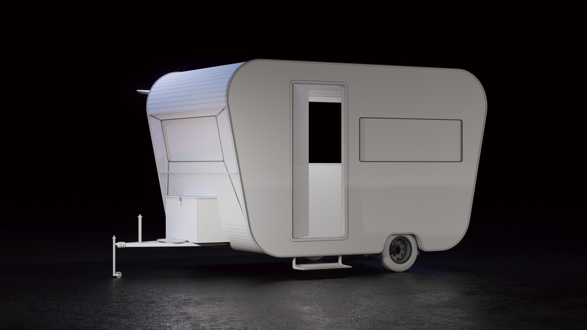 Food Truck 3D Model - TurboSquid 2124456