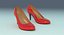 Pumps mit hohen Absätzen