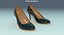 Pumps mit hohen Absätzen