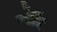 防弾ヘルメット付き暗視ゴーグル