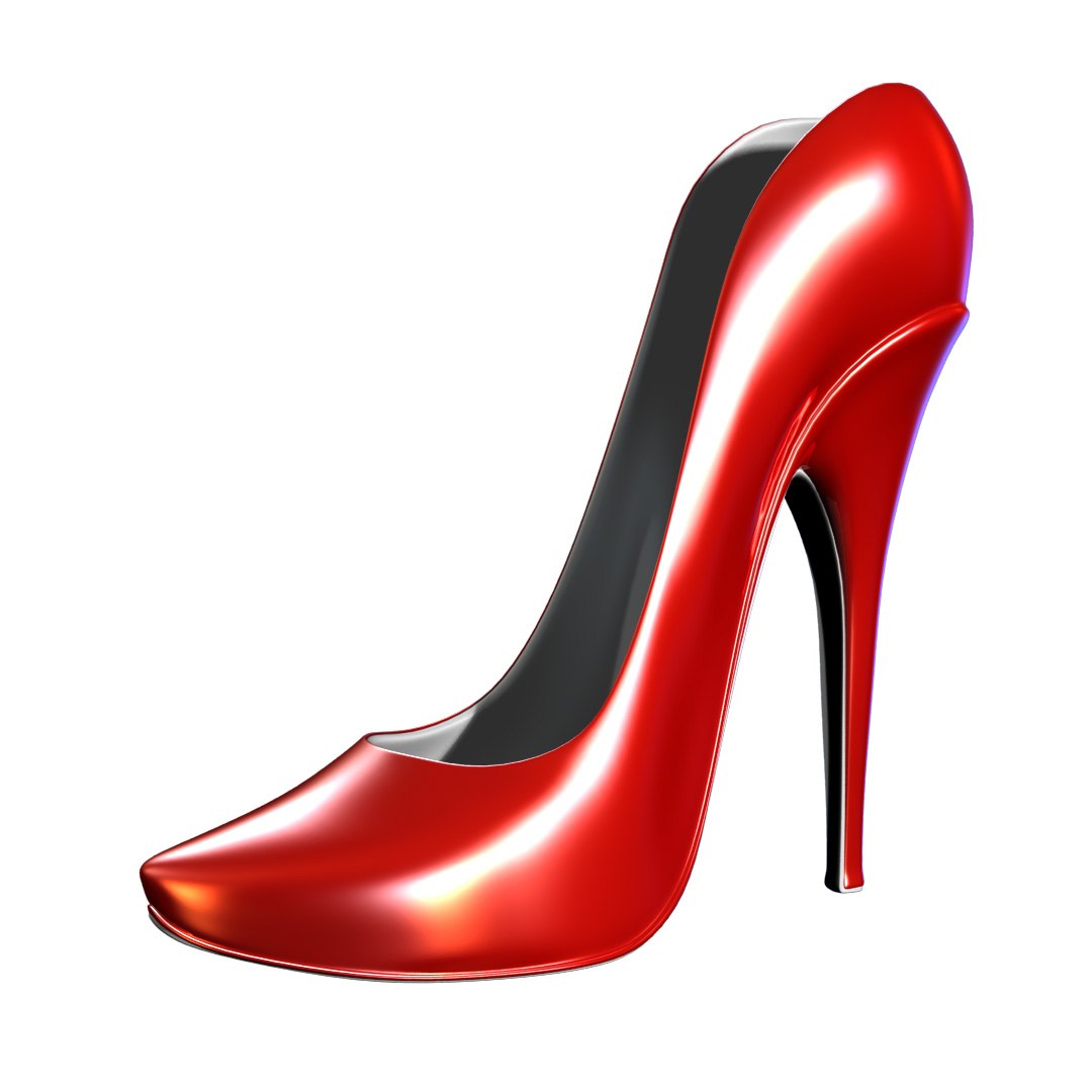 3D stylized hi-heels https://p.turbosquid.com/ts-thumb/xG/lmyQCk/jWZdbSzP/hiheelshoe/jpg/1508960628/1920x1080/fit_q87/7068bb4a9c108512edf89d2bd57ef6cb686d8ee6/hiheelshoe.jpg