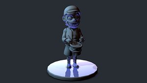 fallero tambor 3D model