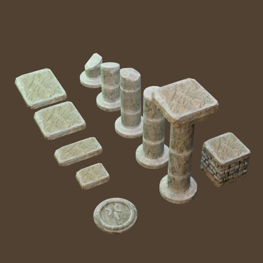 Puzzles Building 3D - TurboSquid 1663988